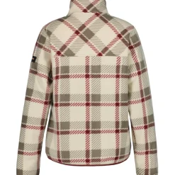 Icepeak Moulins fleece vest dames white grey red