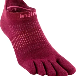Online Injinji Run Lightweight No-show hardloopsokken dames beetroot