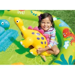 Intex Little Dino Player Center opblaasbaar zwembad 191  x 152 cm