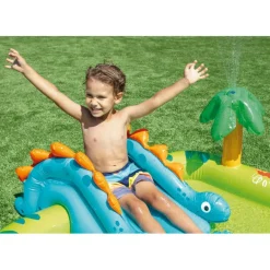 Intex Little Dino Player Center opblaasbaar zwembad 191  x 152 cm