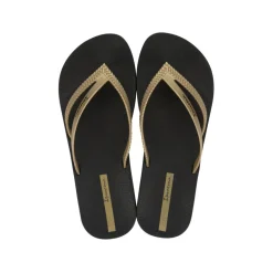 New Ipanema Anatomic Bossa Soft slippers dames black gold