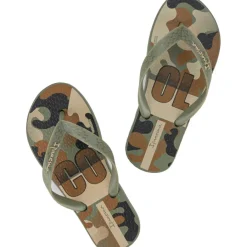 Outlet Ipanema Temas slippers kids green brown