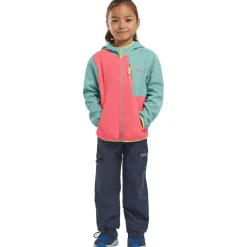 Best Jack Wolfskin  Actamic Grid fleece vest junior sunset coral
