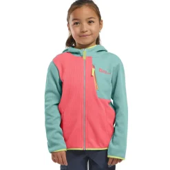 Best Jack Wolfskin  Actamic Grid fleece vest junior sunset coral