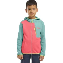 Best Jack Wolfskin  Actamic Grid fleece vest junior sunset coral