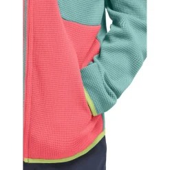 Best Jack Wolfskin  Actamic Grid fleece vest junior sunset coral