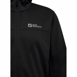 Jack Wolfskin  Feldberg Hoody softshell jas heren black