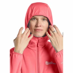 Clearance Jack Wolfskin  Feldberg softshell jas dames sunset coral