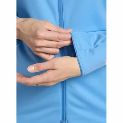 Jack Wolfskin  Feldberg softshell jas dames mid blue