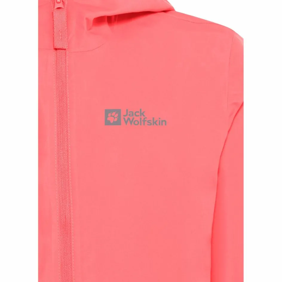 Jack Wolfskin Flaze outdoor jack junior sunset coral