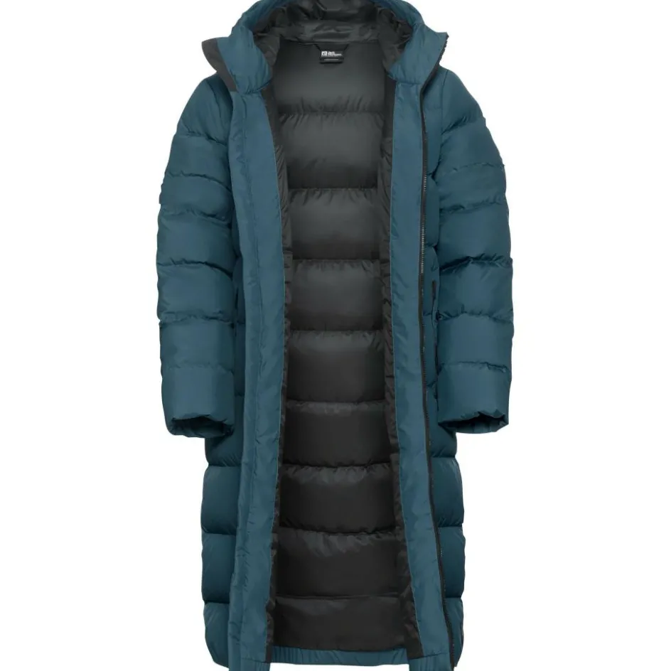 Jack Wolfskin Frozen Palace parka outdoor jack dames aluminium blue