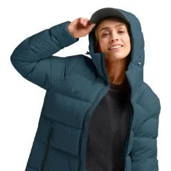 Jack Wolfskin Frozen Palace parka outdoor jack dames aluminium blue