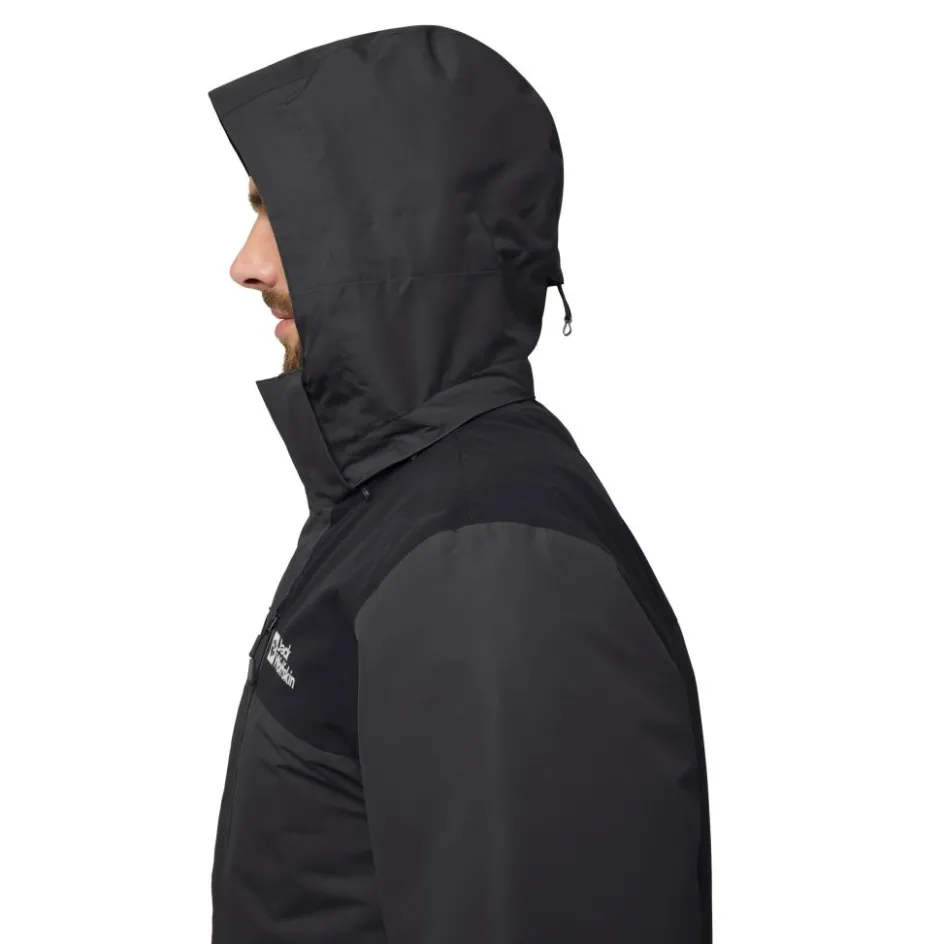 Jack Wolfskin Jasper 3-in-1 outdoor jack heren phantom