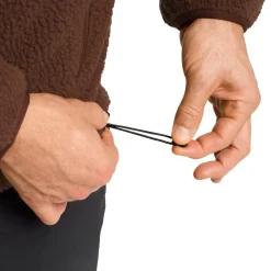 New Jack Wolfskin  Kammweg Pile Fleece vest heren hot choc