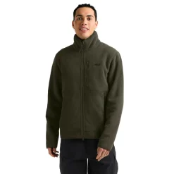 Clearance Jack Wolfskin  Lake Ridge fleece vest heren obsidian moss