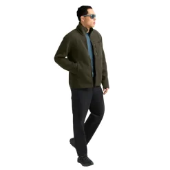 Clearance Jack Wolfskin  Lake Ridge fleece vest heren obsidian moss