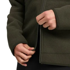 Clearance Jack Wolfskin  Lake Ridge fleece vest heren obsidian moss