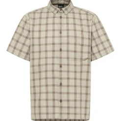 Jack Wolfskin  Planalto overhemd heren check cold coffee