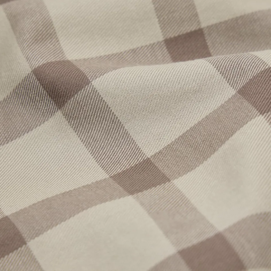 Jack Wolfskin Planalto overhemd heren check cold coffee