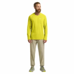 Online Jack Wolfskin Prelight swift shirt heren chartreuse