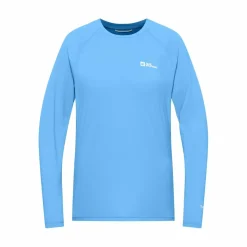 Discount Jack Wolfskin  Prelight Swift shirt dames mid blue