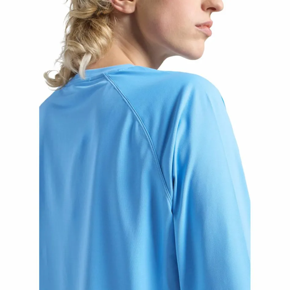 Discount Jack Wolfskin Prelight Swift shirt dames mid blue