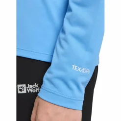 Discount Jack Wolfskin Prelight Swift shirt dames mid blue