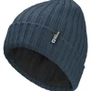 Jack Wolfskin  Rib Knit muts midnight sky