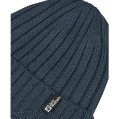 Jack Wolfskin Rib Knit muts midnight sky