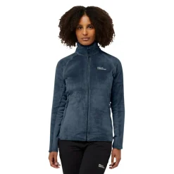 Jack Wolfskin  Rotwand fleece vest dames midnight sky