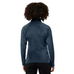 Jack Wolfskin  Rotwand fleece vest dames midnight sky