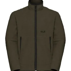 Jack Wolfskin  Stone Lite fleece vest heren obsidian moss