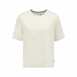 Sale Jack Wolfskin  Travel shirt dames cotton white heather