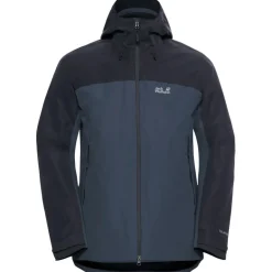 Jack Wolfskin Wild Places 3-in-1 outdoor jack heren midnight sky