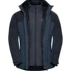 Jack Wolfskin Wild Places 3-in-1 outdoor jack heren midnight sky