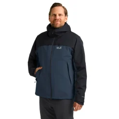 Jack Wolfskin Wild Places 3-in-1 outdoor jack heren midnight sky
