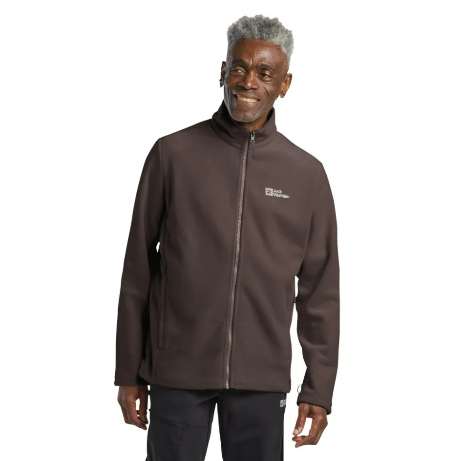 Clearance Jack Wolfskin Winterstein fleece vest heren peat