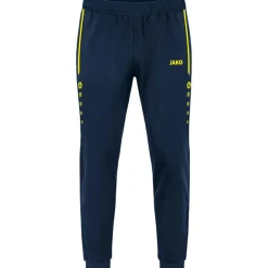 Clearance JAKO Allround Polyester trainingsbroek marine fluogeel
