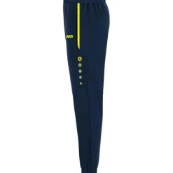 Clearance JAKO Allround Polyester trainingsbroek marine fluogeel