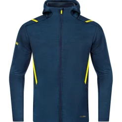 JAKO Challenge trainingsjack senior marine fluogeel