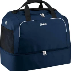 Hot JAKO Classico sporttas met bodemvak marine