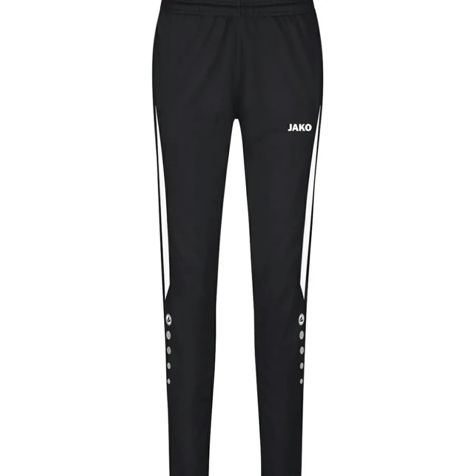 New Jako Power Polyester trainingsbroek zwart wit