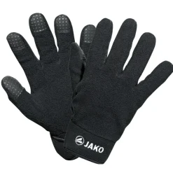 Jako Spelershandschoenen fleece zwart