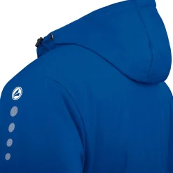 New JAKO Team coach jas met capuchon royal