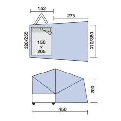 Jamet ic Outdoor vouwwagen
