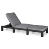 Outlet Keter Daytona Sunlounger ligbed graphite inclusief  kussen