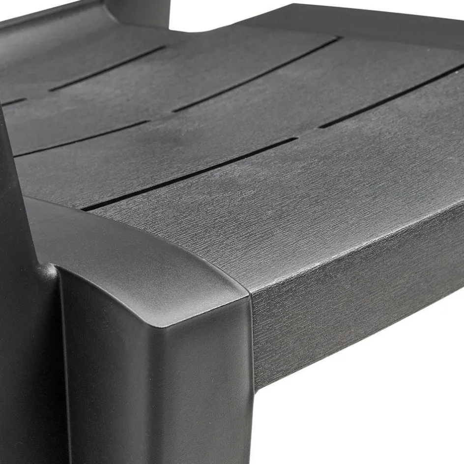 Keter Julie stapelbare tuinstoel graphite