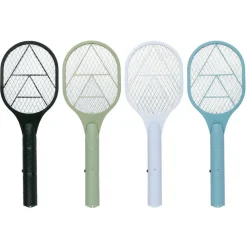 Kinzo Elektrische vliegenmepper 4 kleuren assorti