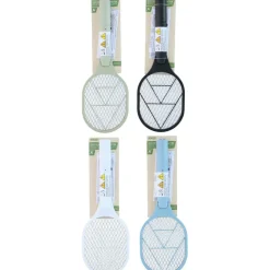 Kinzo Elektrische vliegenmepper 4 kleuren assorti