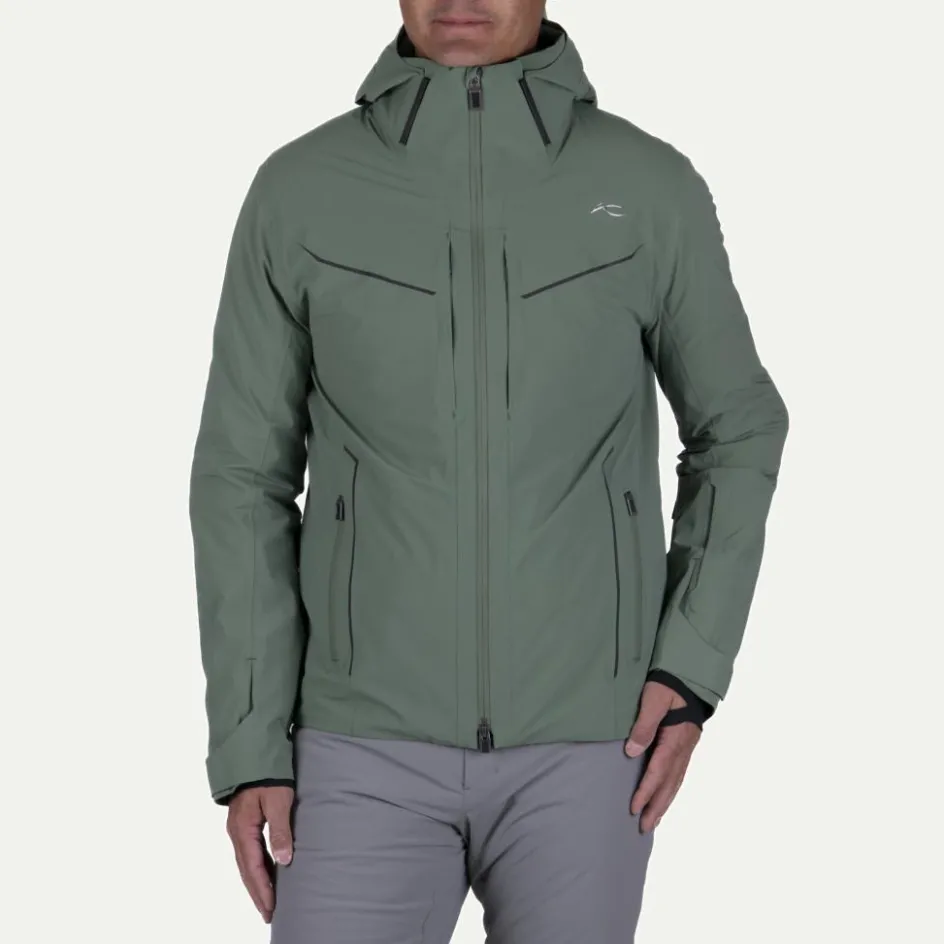 Outlet Kjus Formula winterjas heren green smoke